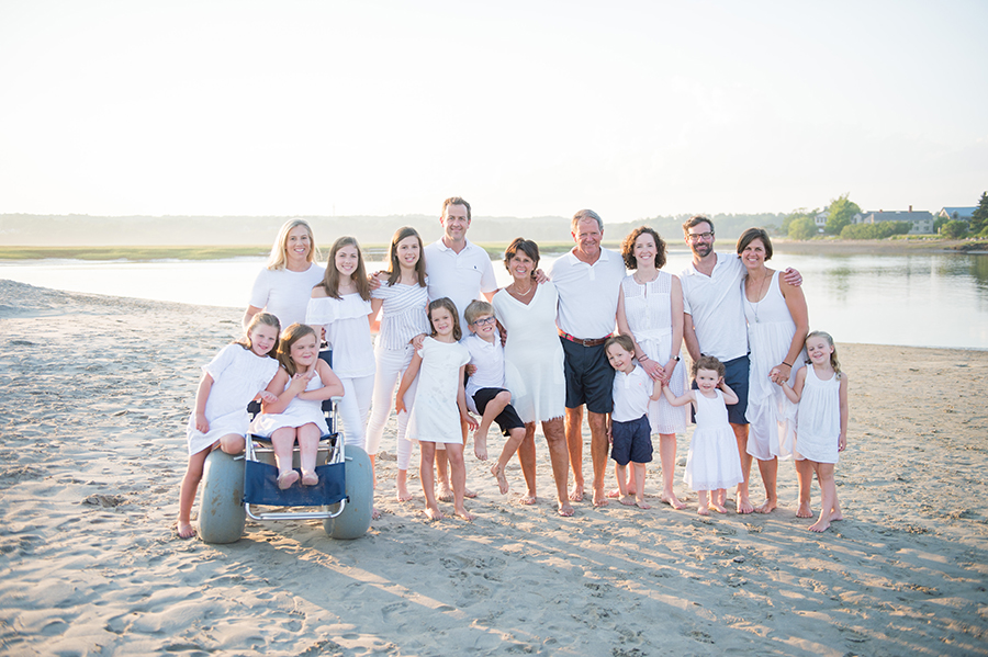 maine family beach portrait photographed by brea mcdonald photography coastal family beach portrait maine family portrait new england portrait photographer