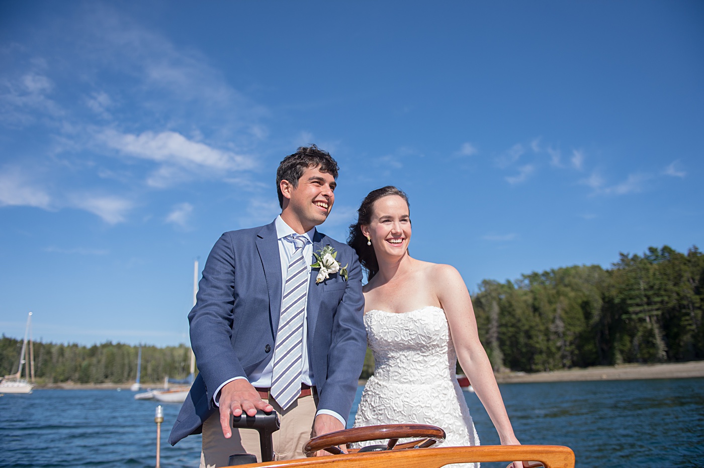 Brooksville Maine wedding by Brea McDonald Photography