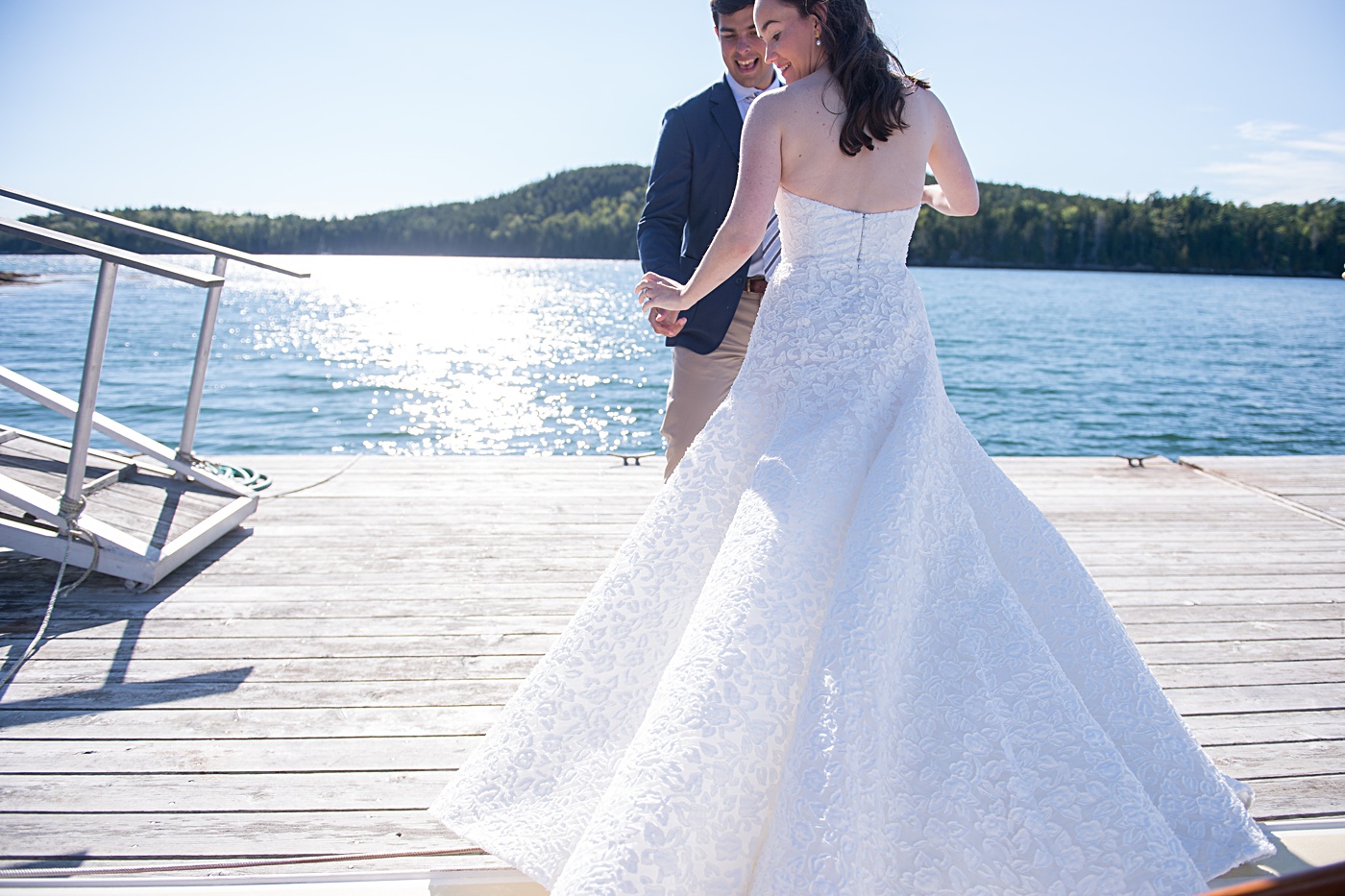 Brooksville Maine wedding by Brea McDonald Photography