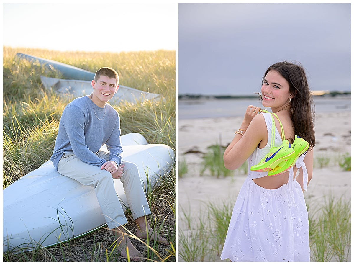 maine senior beach portraits. wells maine beach portraits, kennebunkport beach portraits, york maine beach portraits