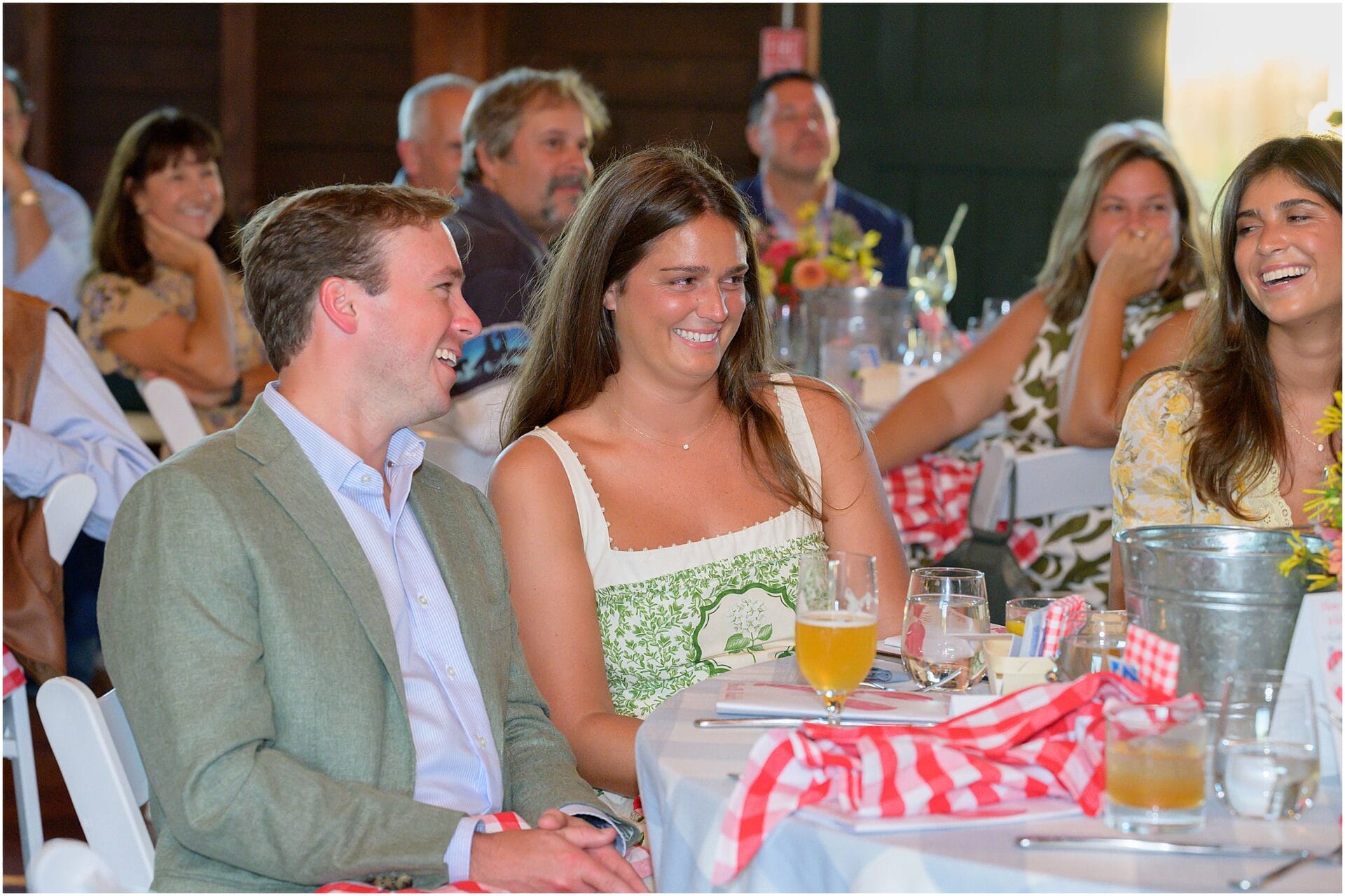 lobster bake rehearsal dinner at the kennebunk river club in Maine