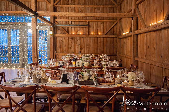 barn at flanagans farm wedding photographed by brea mcdonald photography in buxton maine rustic chic maine fall wedding new england fall wedding real wedding featured in the knot