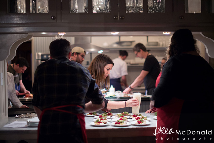 maine food photography photographed by brea mcdonald photography flanagans table full plates full potential dinner in buxton maine at the barn at flanagans farm maine wedding venue maine wedding photographer