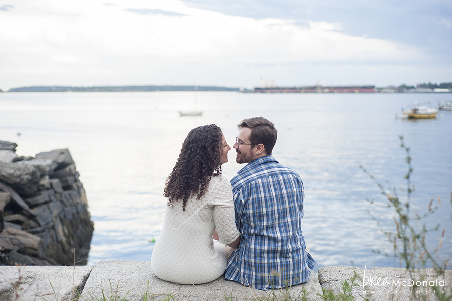 portland maine engagement session photographed by associate photographer jordan moody for brea mcdonald photography